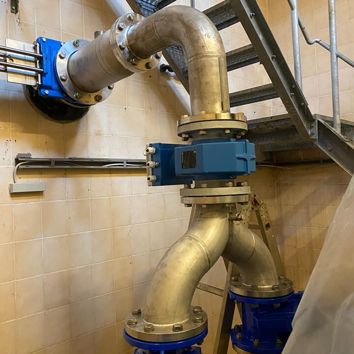 Bau einer Edelstahldruckleitung